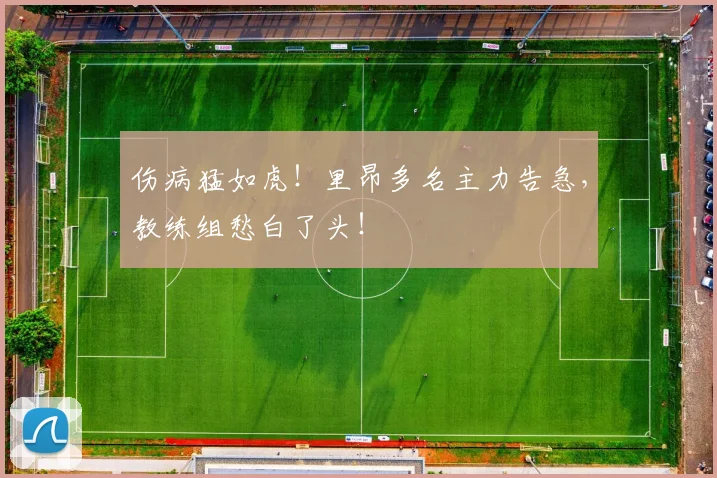 伤病猛如虎!里昂多名主力告急,教练组愁白了头!
