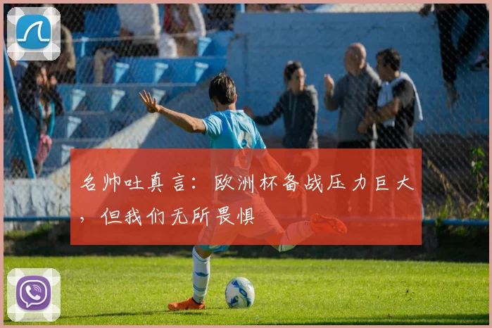 名帅吐真言：欧洲杯备战压力巨大，但我们无所畏惧